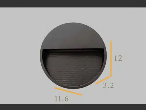 سبوت سلم مدور ظاهر 3 وات