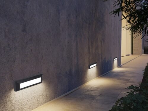 اضاءة سلم مستطيل