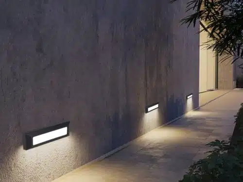 اضاءة سلم مستطيل