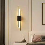 ابليك شمعة اسود في ذهبي 6w