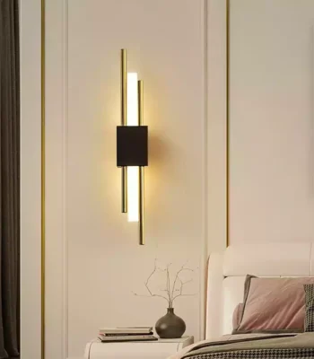 ابليك شمعة اسود في ذهبي 6w