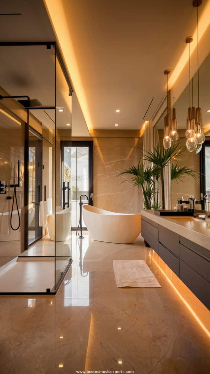 City Lights Hub | المورد الرائد للإضاءة في مصر - إضاءة المنتجعات الصحية في منزلك: دليل الخبراء لتصميم حمام عصري فاخر City Lights Hub | المورد الرائد للإضاءة في مصر - إضاءة المنتجعات الصحية في منزلك: دليل الخبراء لتصميم حمام عصري فاخر