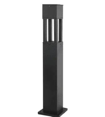 بولارد اضاءة حدائق الومنيوم طول 60 سم