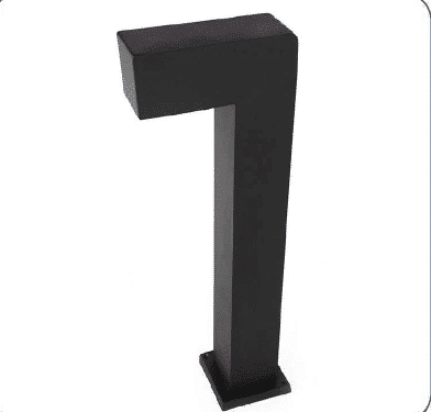 بولارد اضاءة حدائق الومنيوم طول 60 سم