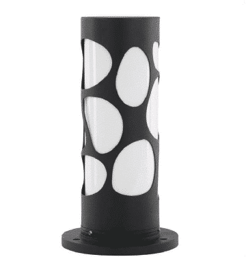 بولارد اضاءة حدائق الومنيوم طول 30 سم