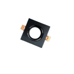 City Lights Hub | المورد الرائد للإضاءة في مصر - سبوت الومنيوم فلات اسود Clh 25