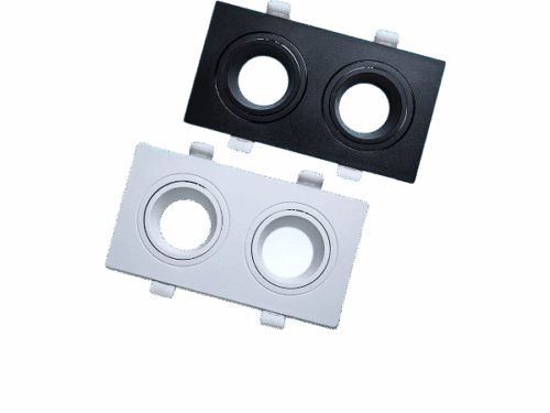 سبوت مربع مجوف بلاستك ثنائي