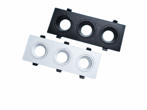 سبوت مربع مجوف بلاستك ثلاثي