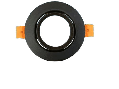 سبوت مدور اكريليك اسود