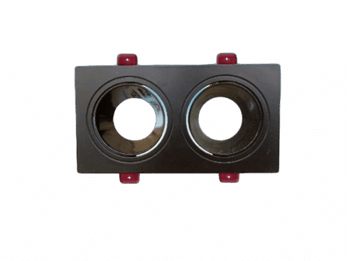 سبوت الومنيوم اسود متحرك ثنائي