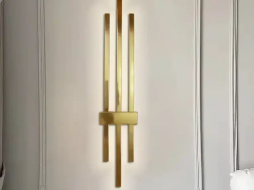 ابليك ليد هرمي ذهبي لامع