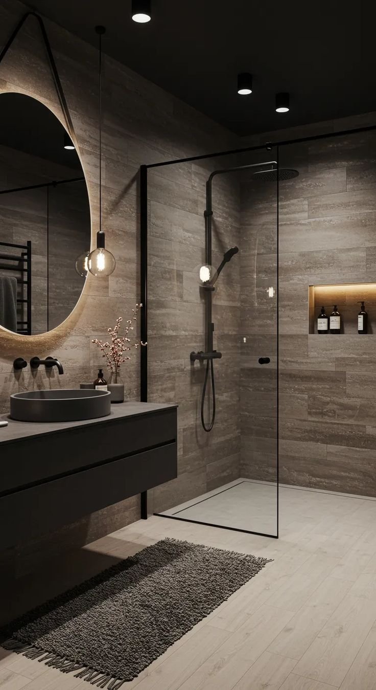 City Lights Hub | المورد الرائد للإضاءة في مصر - المخطط الهندسي لإضاءة الحمام العصري: دليلك الكامل من الأمان إلى الأجواء المثالية