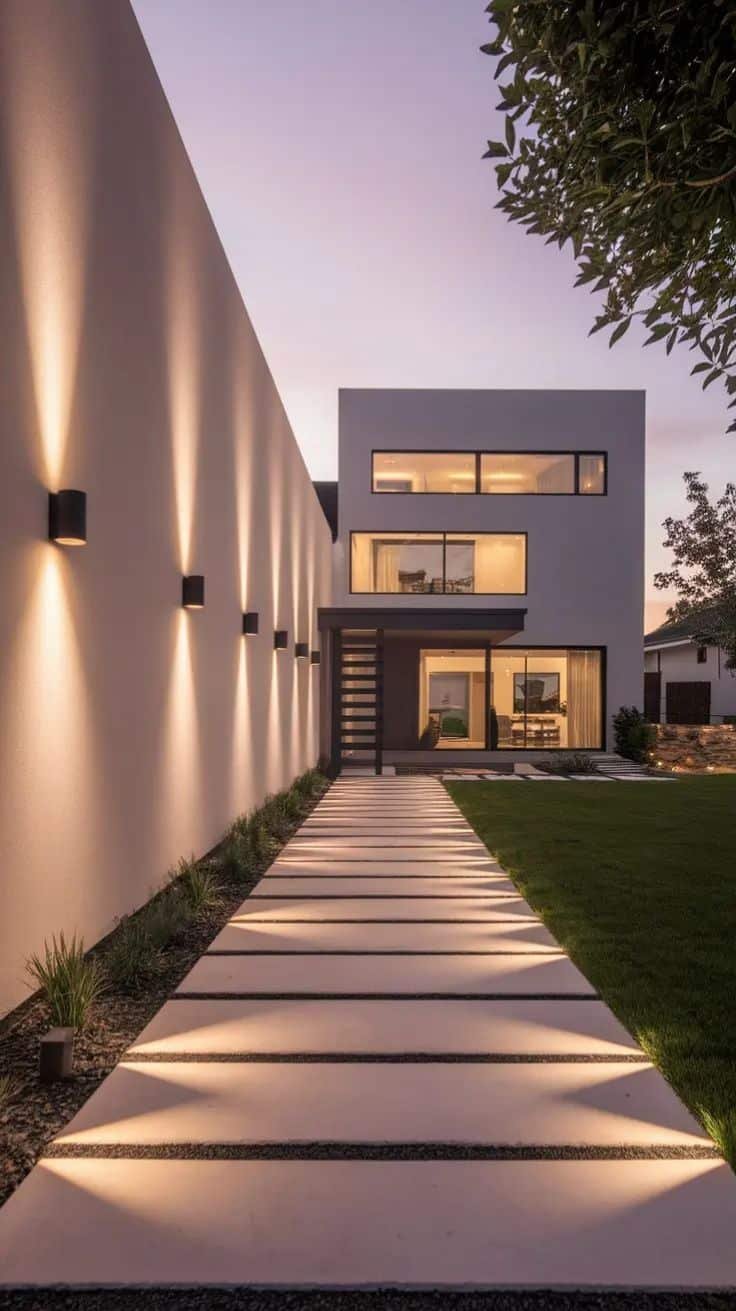 City Lights Hub | المورد الرائد للإضاءة في مصر - مخطط الحياة الخارجية العصرية: تصميم إضاءة يعزز جمال وأمان منزلك