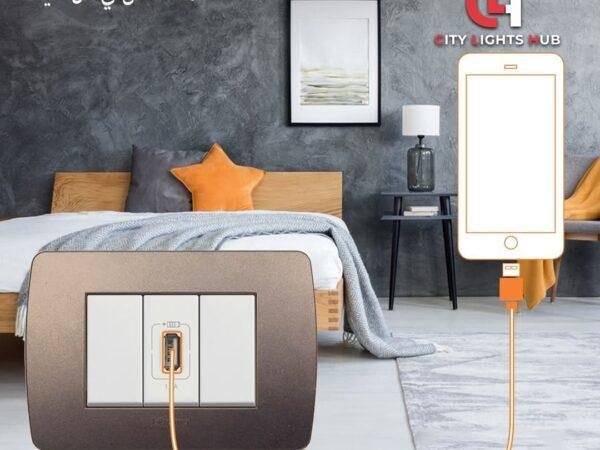 لقمه شاحن بتشينو USB CHARGER