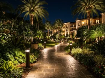 حلول اضاءة الفنادق