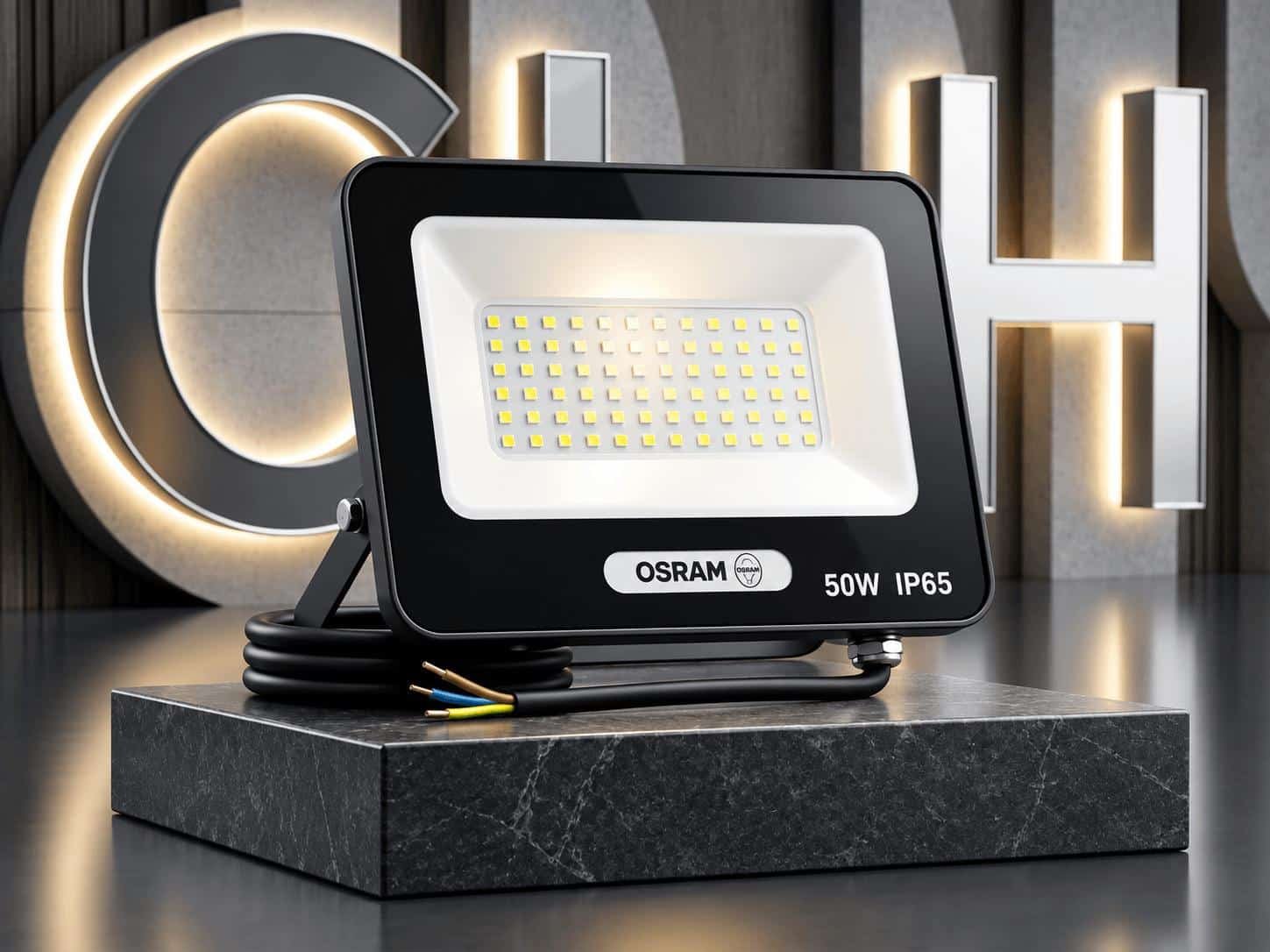osram flood lighting 50w كشاف اوسرم ليد 50 w