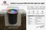 اب لايت RGB 36 وات